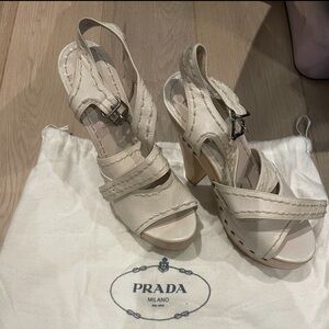 Prada sandal heel